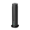 Diffuseur cylindrique noir présenté seul sur fond blanc.